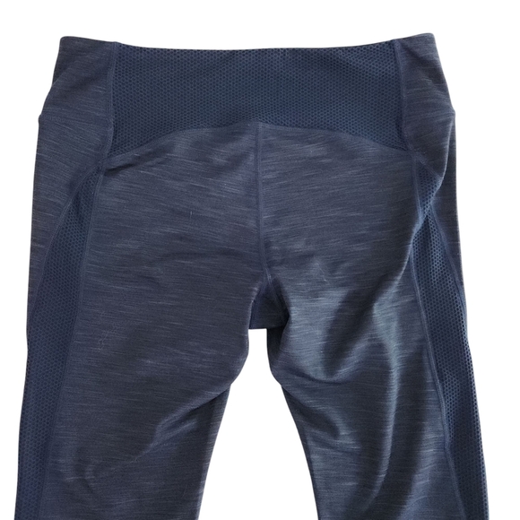 Nanette Lepore Navy Heathered Cropped Leggings – Size L – Excellent Condition - Picture 9 of 14